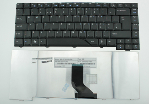 Original New Acer Aspire 4520 4710 4730 4930 5720 5920 6920 Series Keyboard -- [UK Layout, Black]