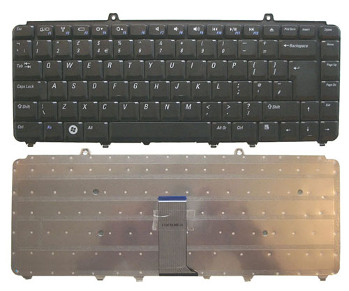 Brand New UK Layout Laptop Keyboard for Dell Inspiron 1420, 1520 Series Laptop -- [Color: Black]