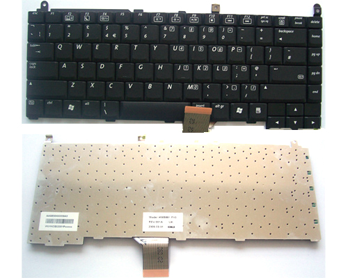 Gateway M520 Series Laptop Keyboard -- Black Color US Layout