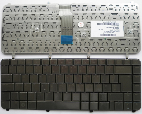 Genuine HP Pavilion DV5 Laptop Keyboard - UK Layout,Bronze