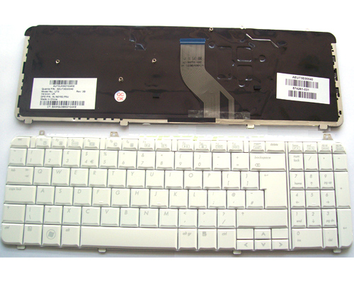 New HP Pavilion DV6 keyboard White - UK Layout