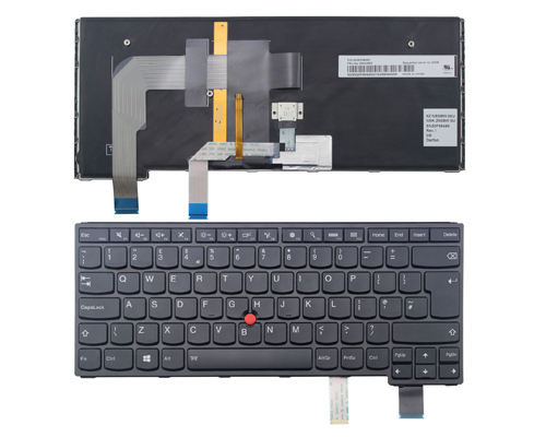 New Lenovo ThinkPad Yoga 460 MT 20EL 20EM Backlit Keyboard -- [UK Layout]