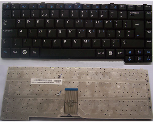 Original New Samsung P510 P560 R60 R70 R510 R560 Series Laptop Keyboard - UK Layout