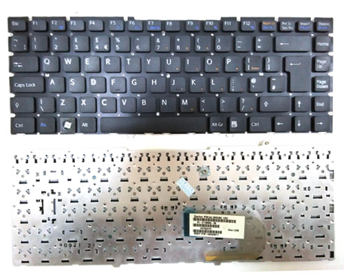 Original UK Layout Sony VAIO VGN FW Series Laptop Keyboard -- [Color: Black]