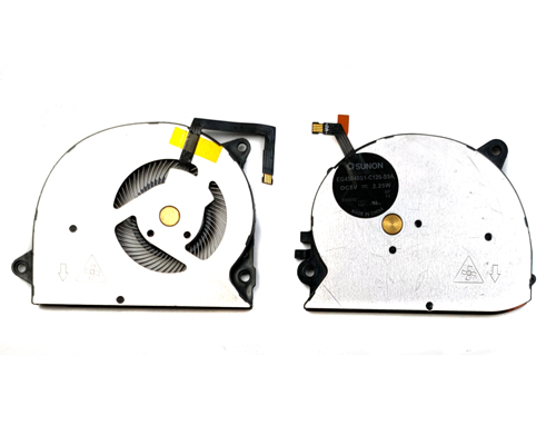 Genuine CPU+GPU Cooling Fans for Lenovo IdeaPad 720S-13 720S-13ARR 720S-13IKB Series laptop