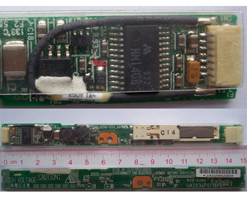 Toshiba Tecra 8100, Tecra 8200 LCD inverter Board